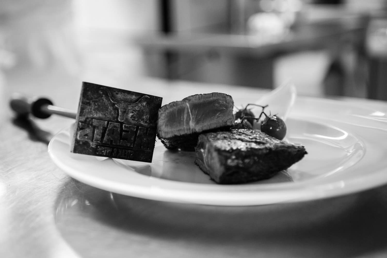 Corporate Fotografie Meats Steakhouse Fleisch Stempel
