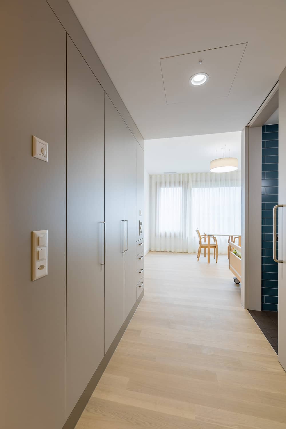 Alters- und Pflegeheim Länzerthus Blick ins Zimmer