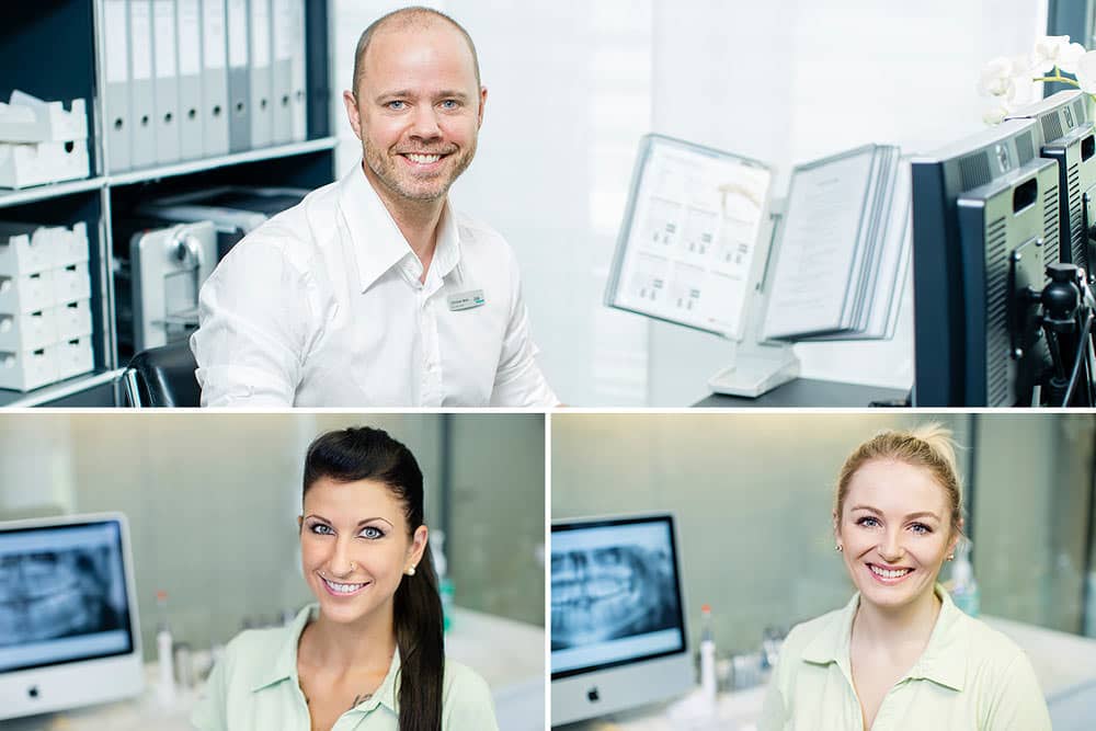 Fotograf Praxisräume Aarau Dr. Wehr Team Mitarbeitende