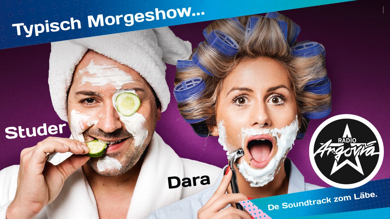 Moderatoren Radio Argovia Morgeshow Typisch Morgenshow