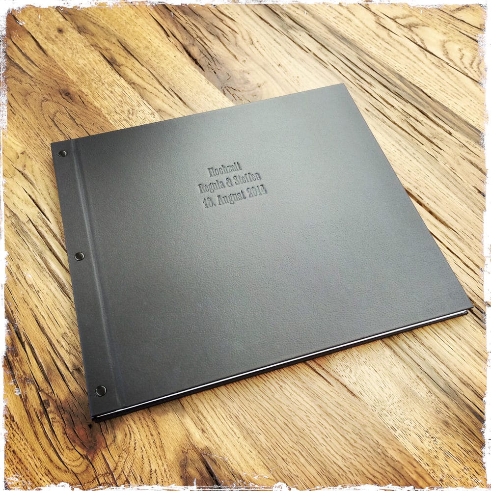 Hochzeitsalbum Hochzeitsalbum Prägung Kunstleder