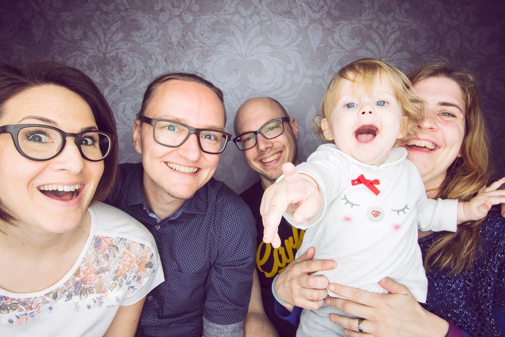 Fotobox Schnappschuss Sara und Cornelius