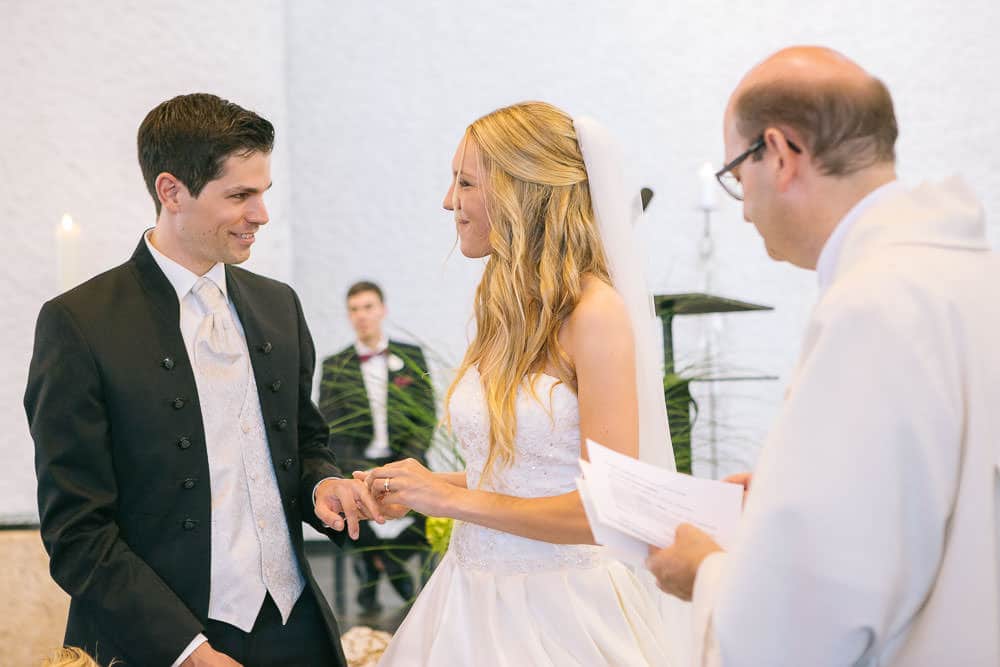 Hochzeit Kirche Ringtausch