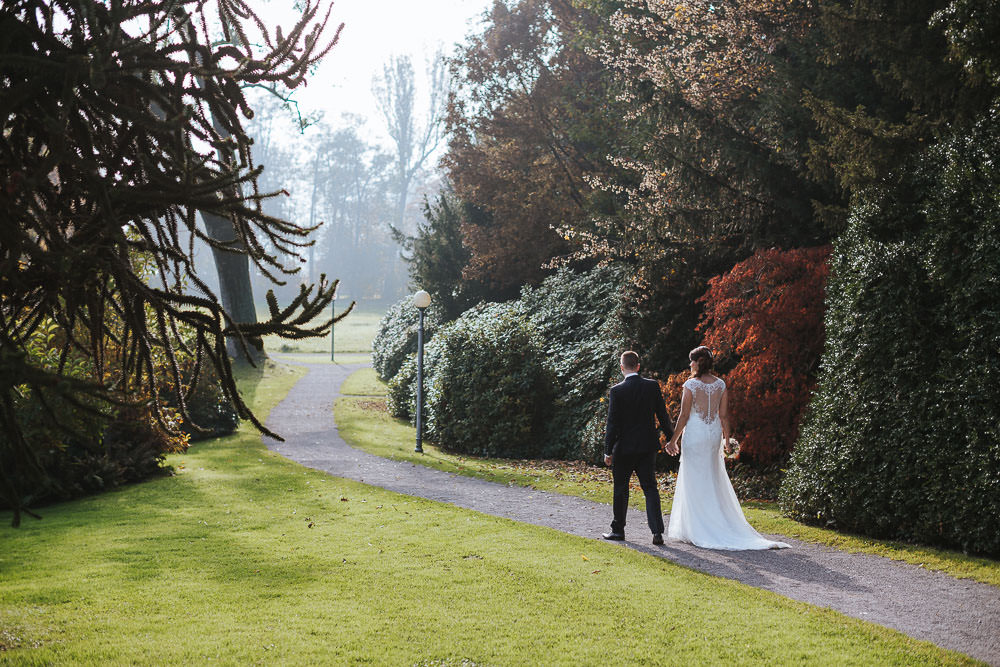 Hochzeitskleid Meerjungfrau Stilrichtung Park