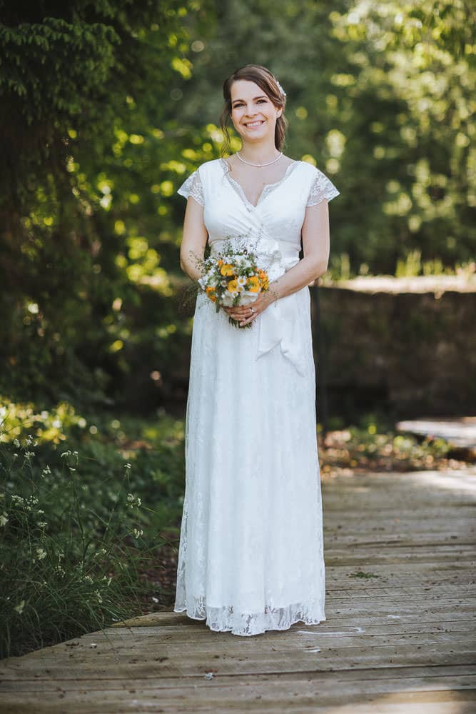 Hochzeitskleid Vintage Spitze