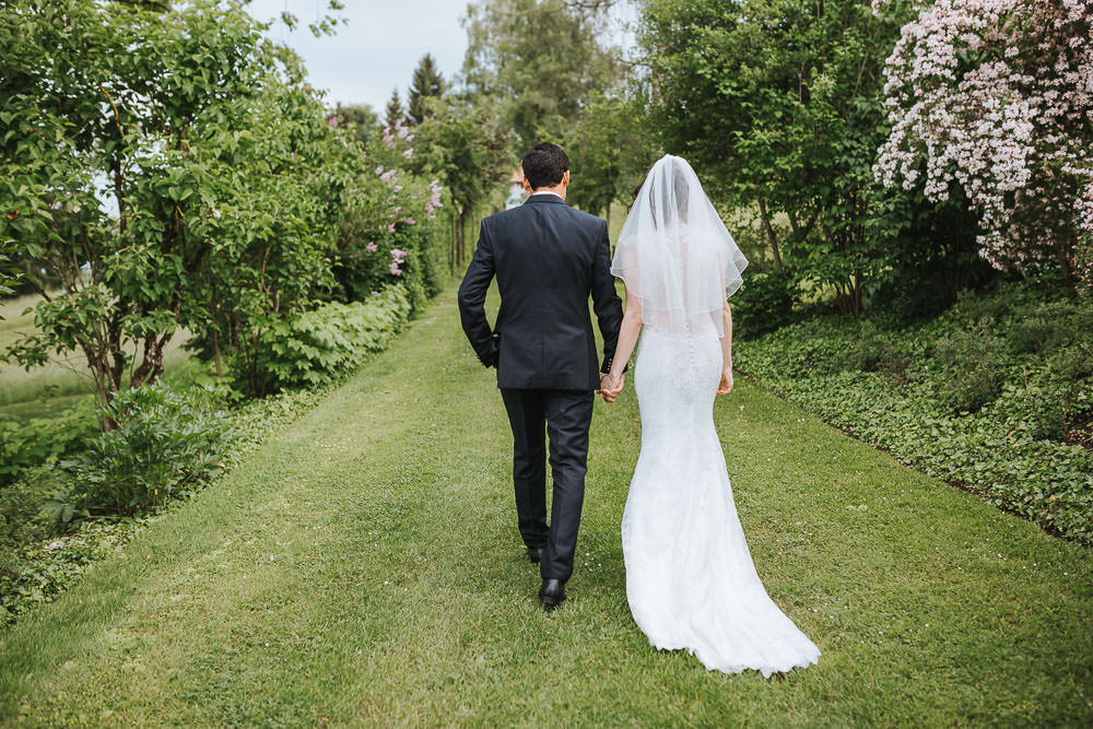 Hochzeitskleid Meerjungfrau Stilrichtung Park