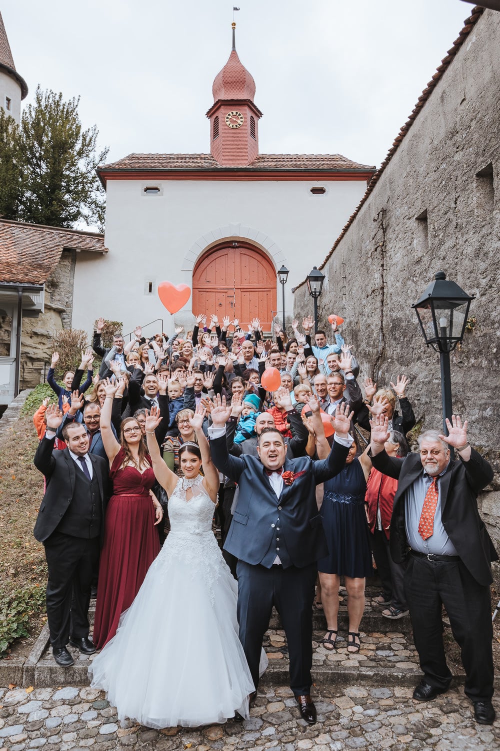 Hochzeit Gruppenfoto