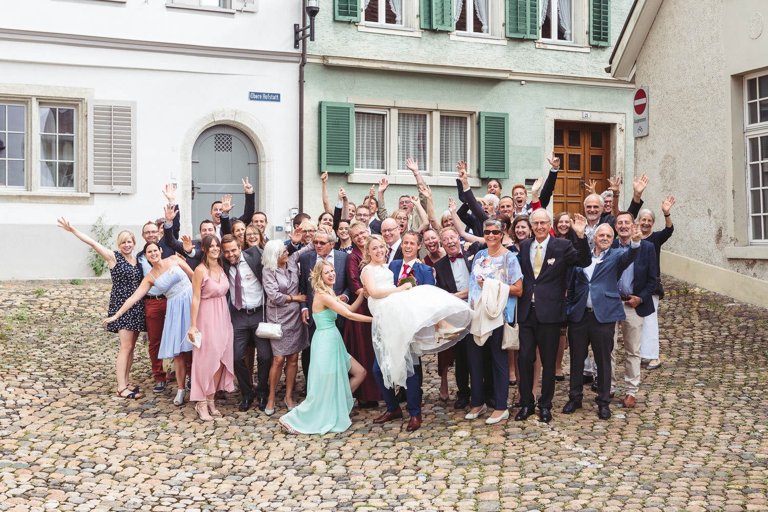 Hochzeit Gruppenfoto Obere Hofstatt
