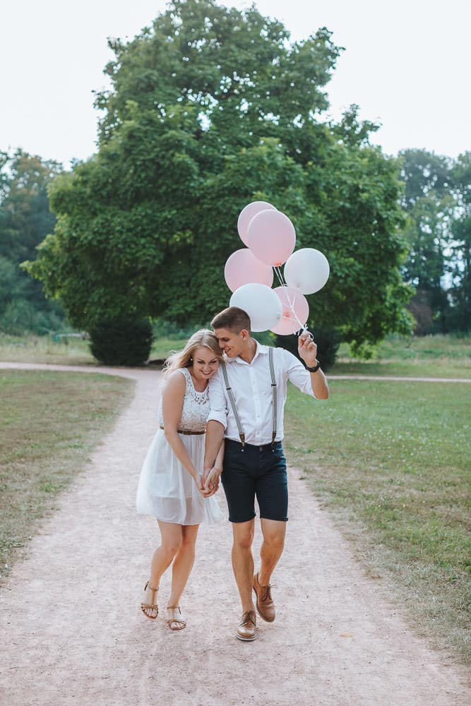 Umweltfreundliche Alternative Luftballons Hochzeit