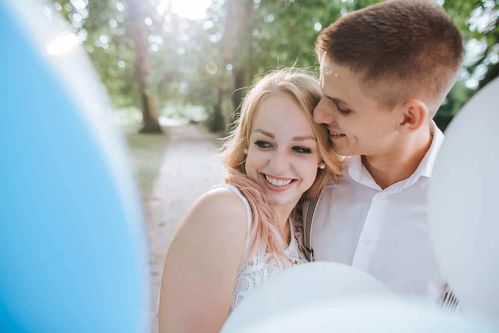 Umweltfreundliche Alternative Luftballons Hochzeit