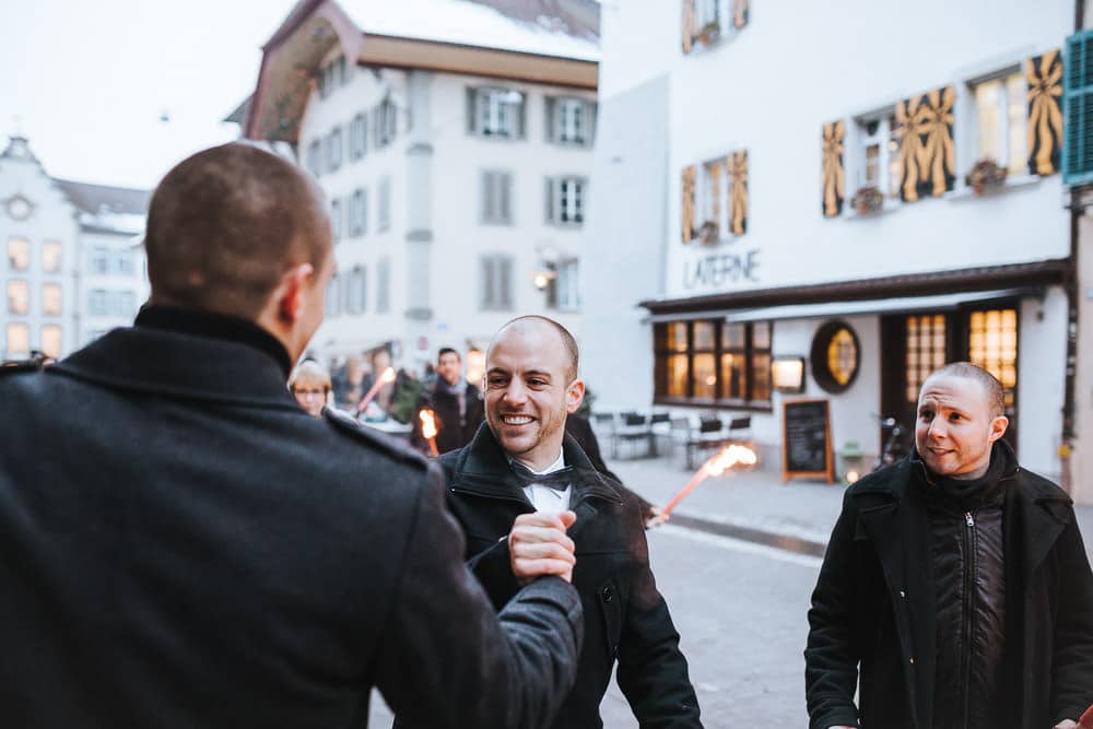 Hochzeit Winter Aarau Altstadt