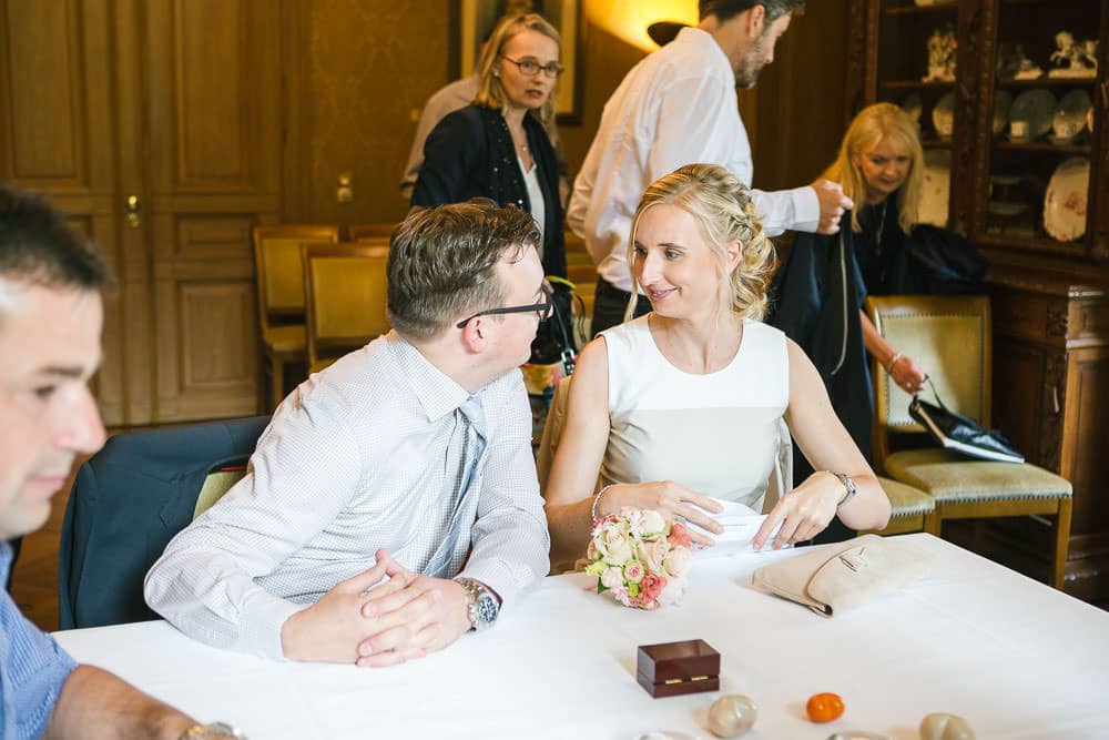 Standesamt Ziviltrauung Brautpaar