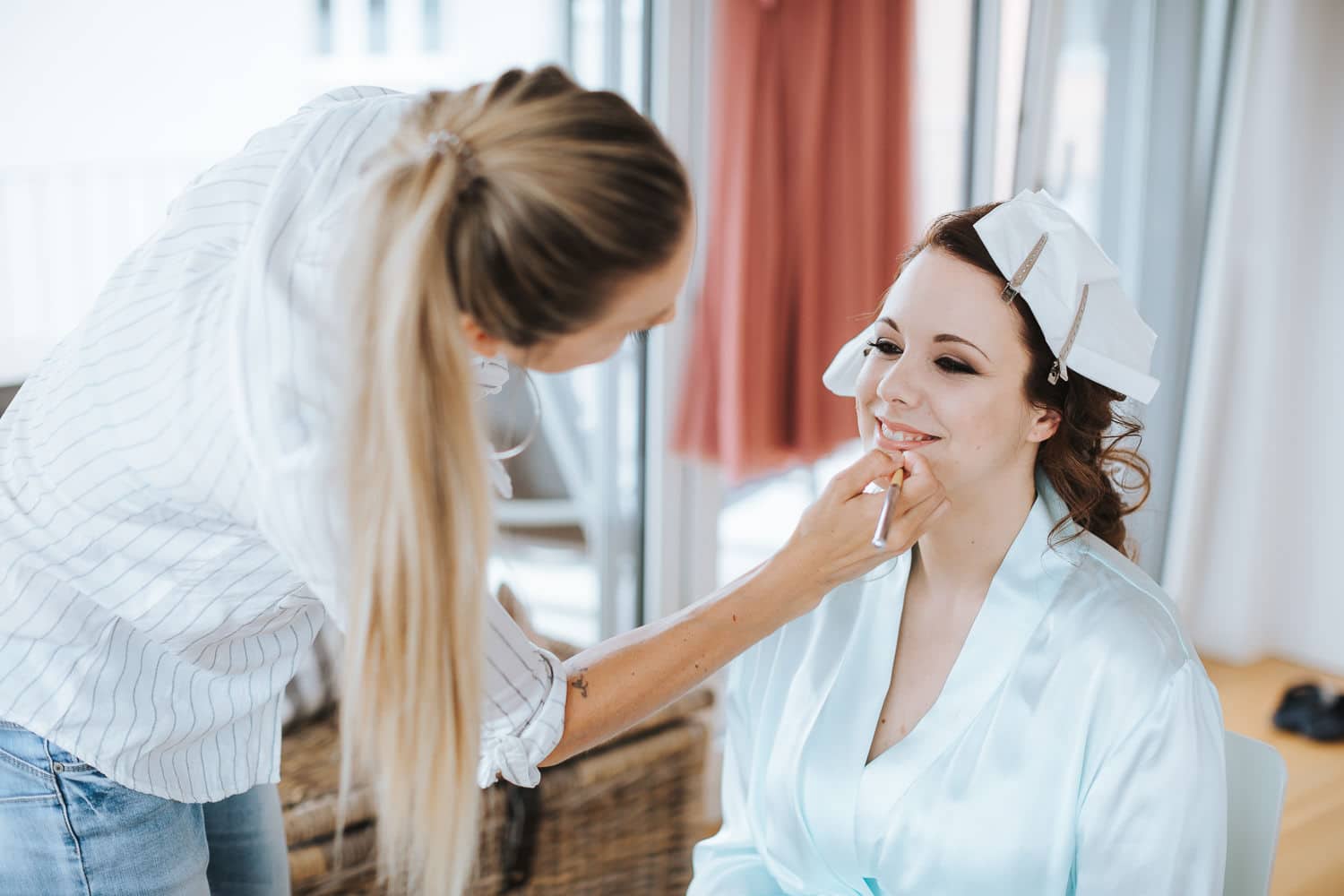 Braut Make-up Hochzeit