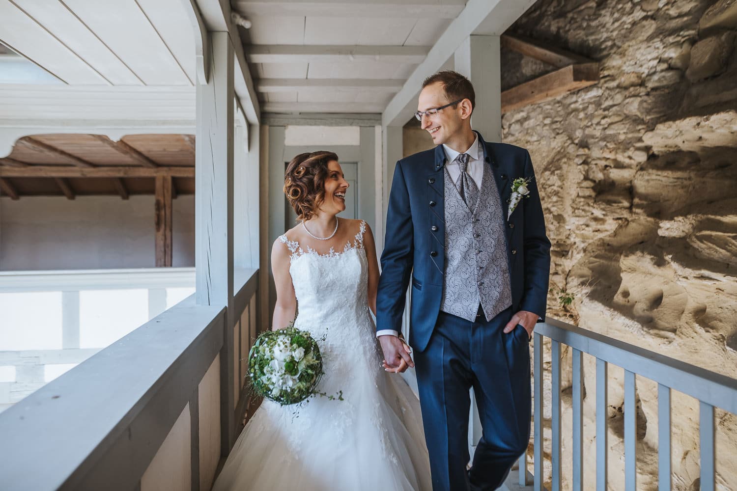 Hochzeit Schloss Liebegg Brautpaar