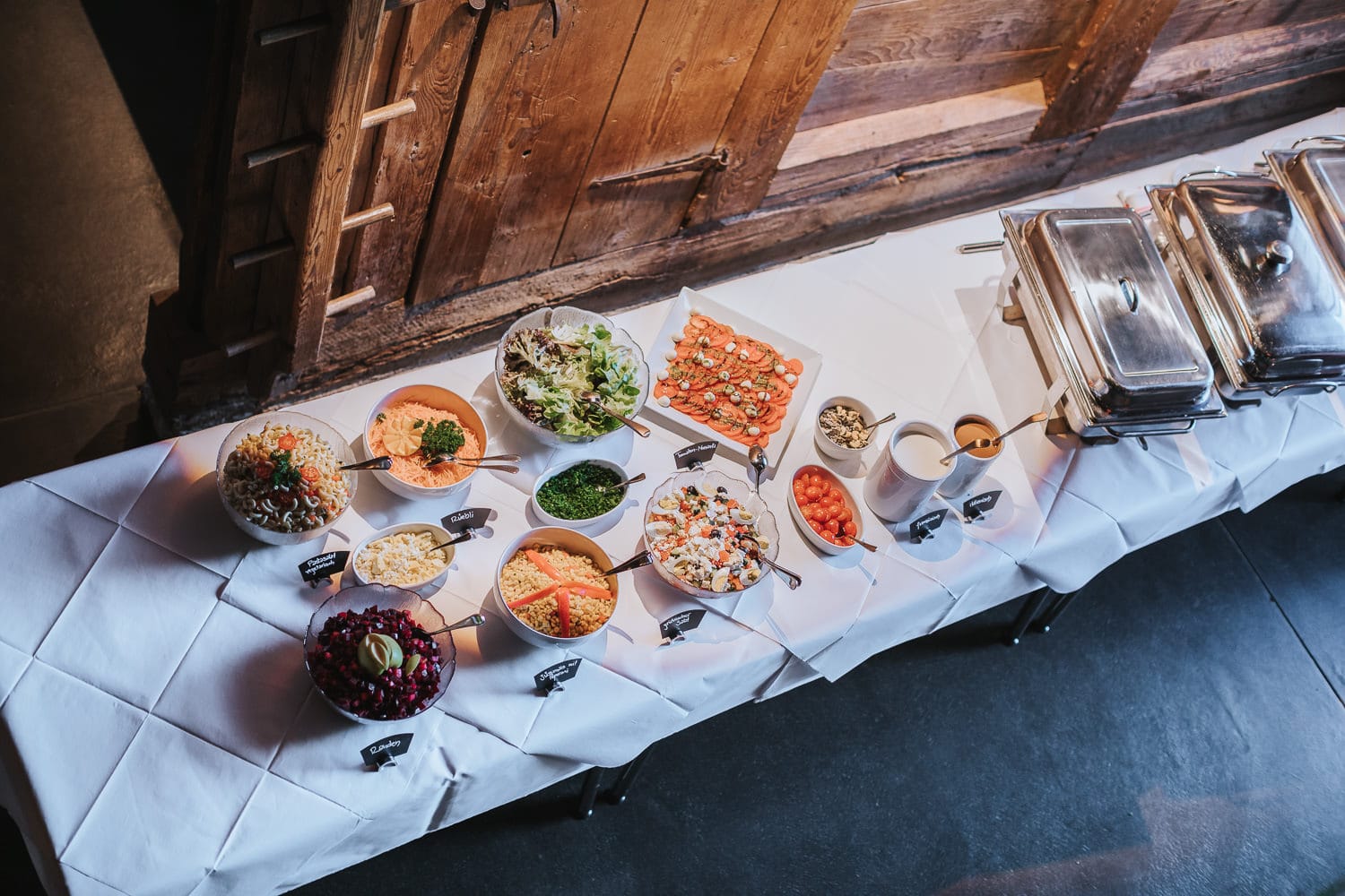 Menu Buffet Hochzeit