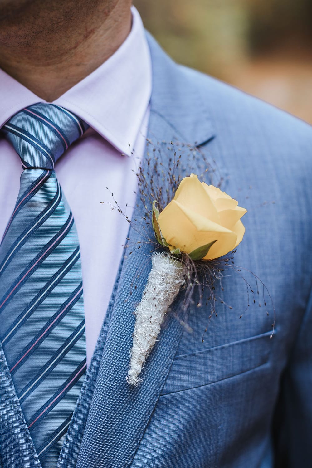 Anzug Hochzeit Blumenanstecker