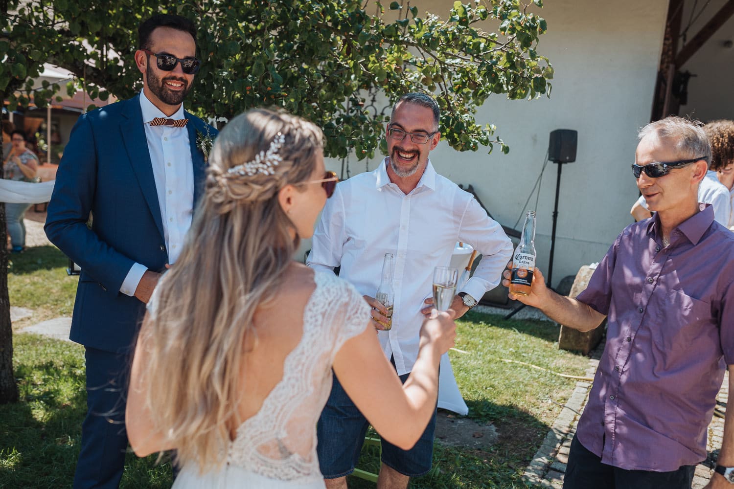 Corona Hochzeit Obersiggenthal