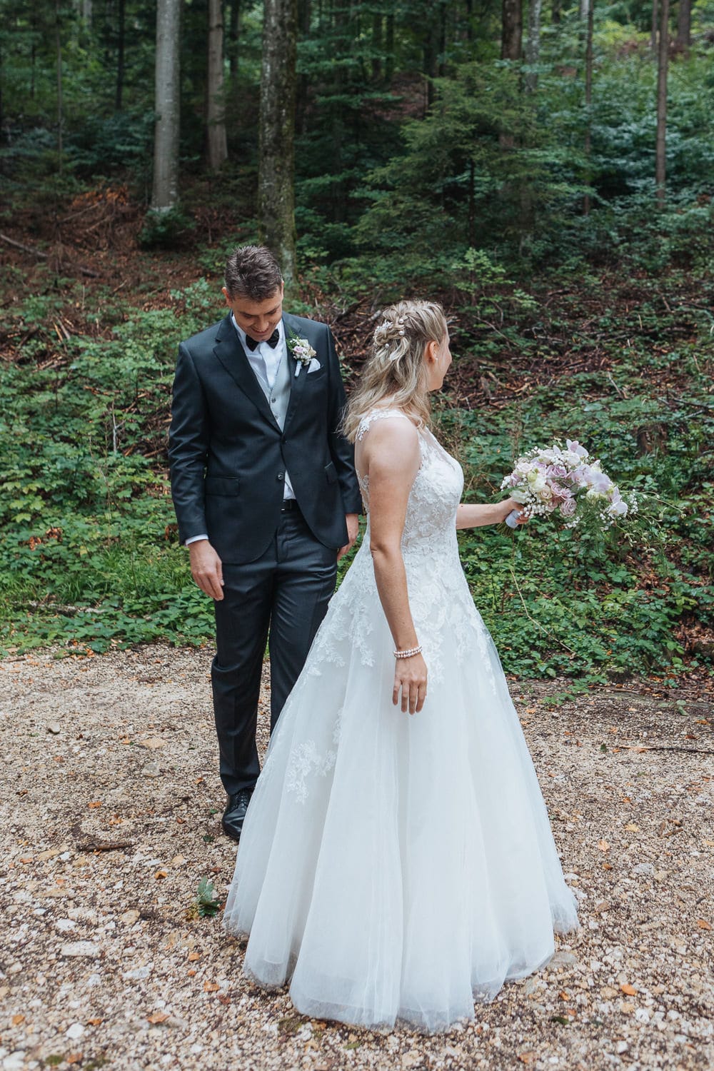 Hochzeit Wald Firstlook Weissenstein