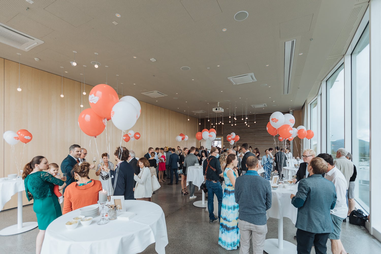 Brautpaar Apéro Saal