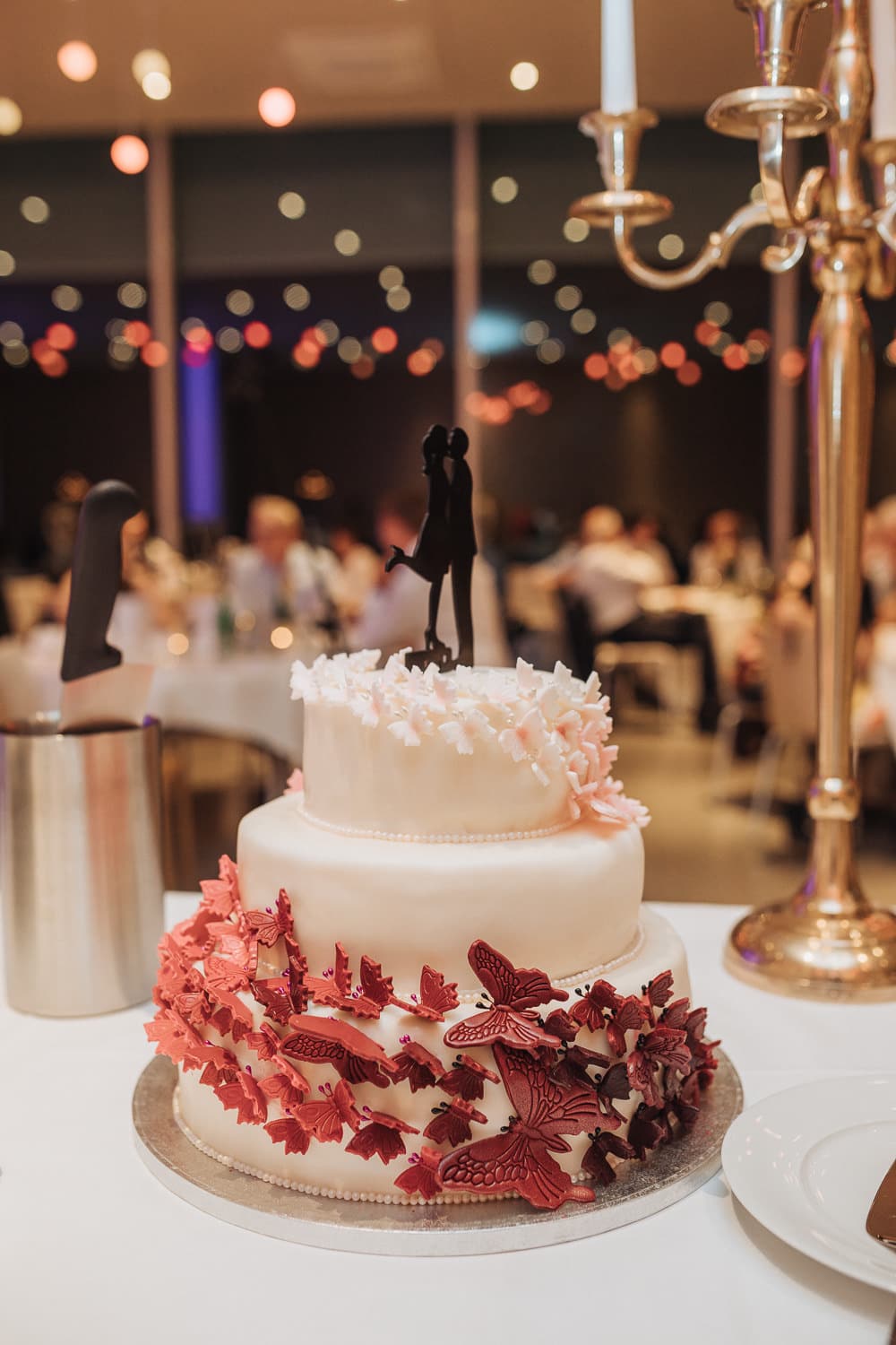 Torte Hochzeit Detail Topper