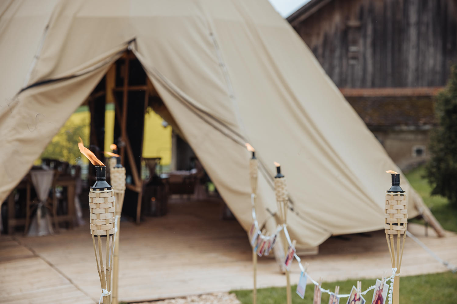 Hochzeit Tipi