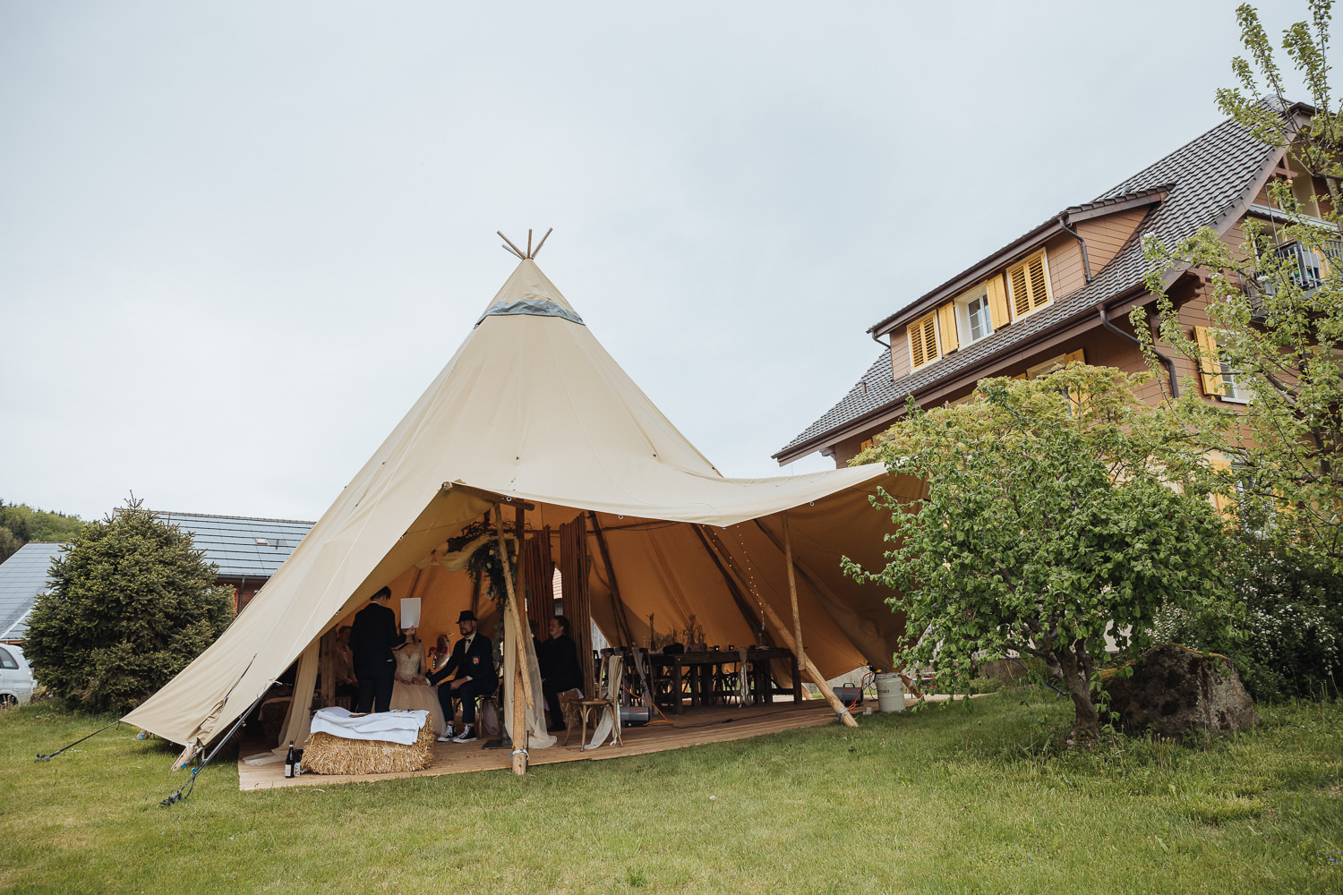 Hochzeit Garten