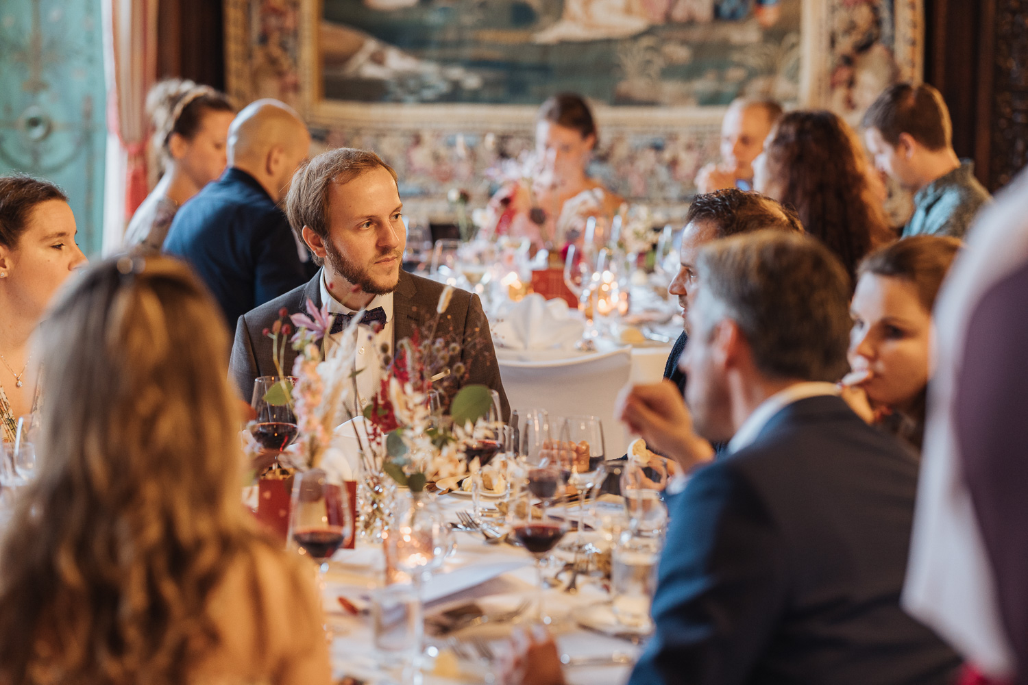 Abendessen Saal