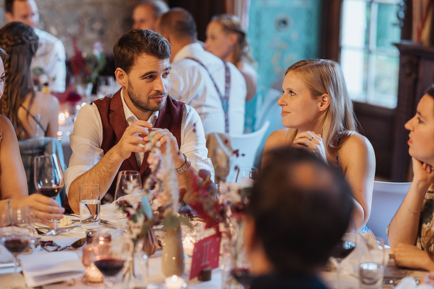 Abendessen Saal