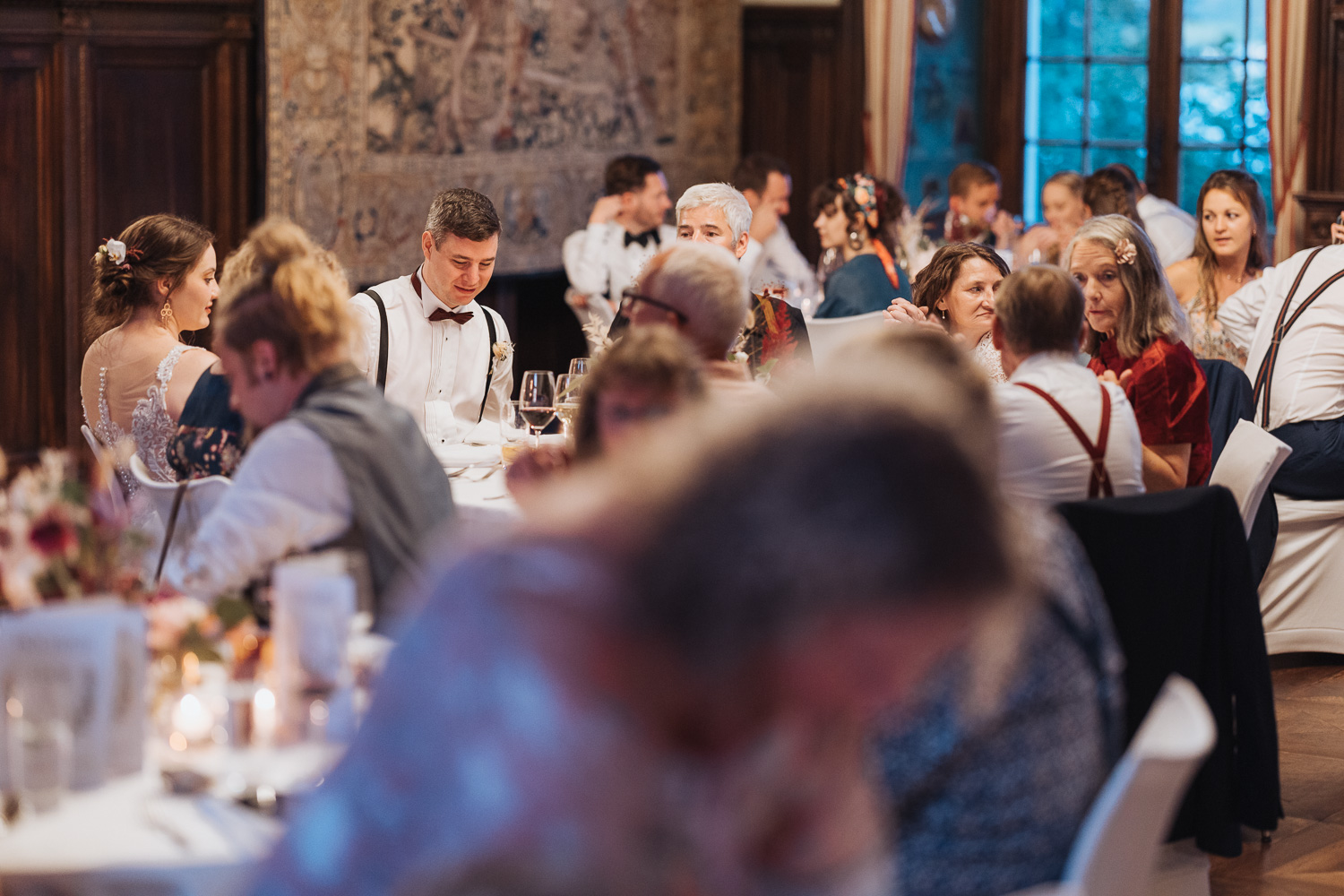 Abendessen Saal