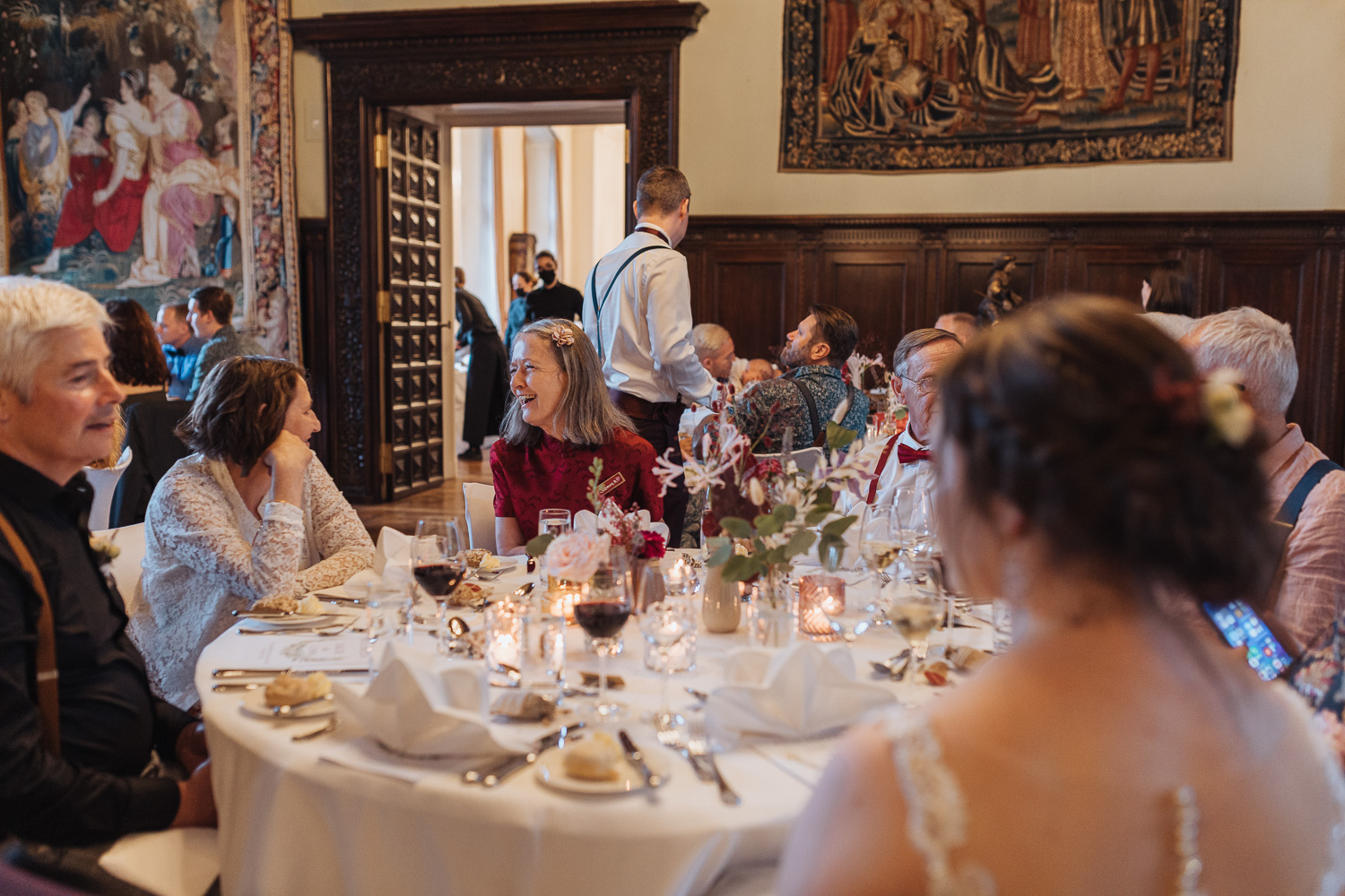 Abendessen Saal