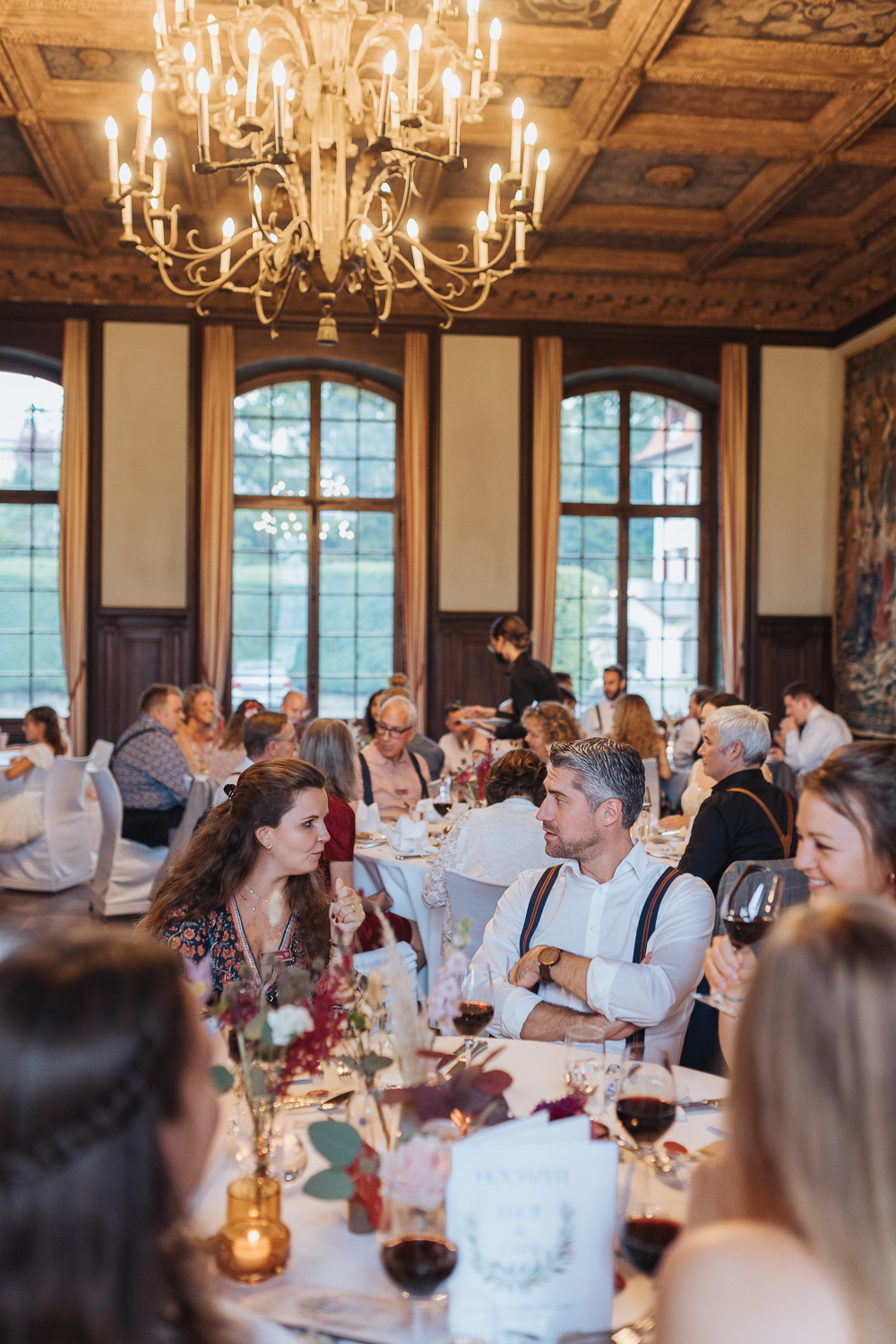 Abendessen Saal