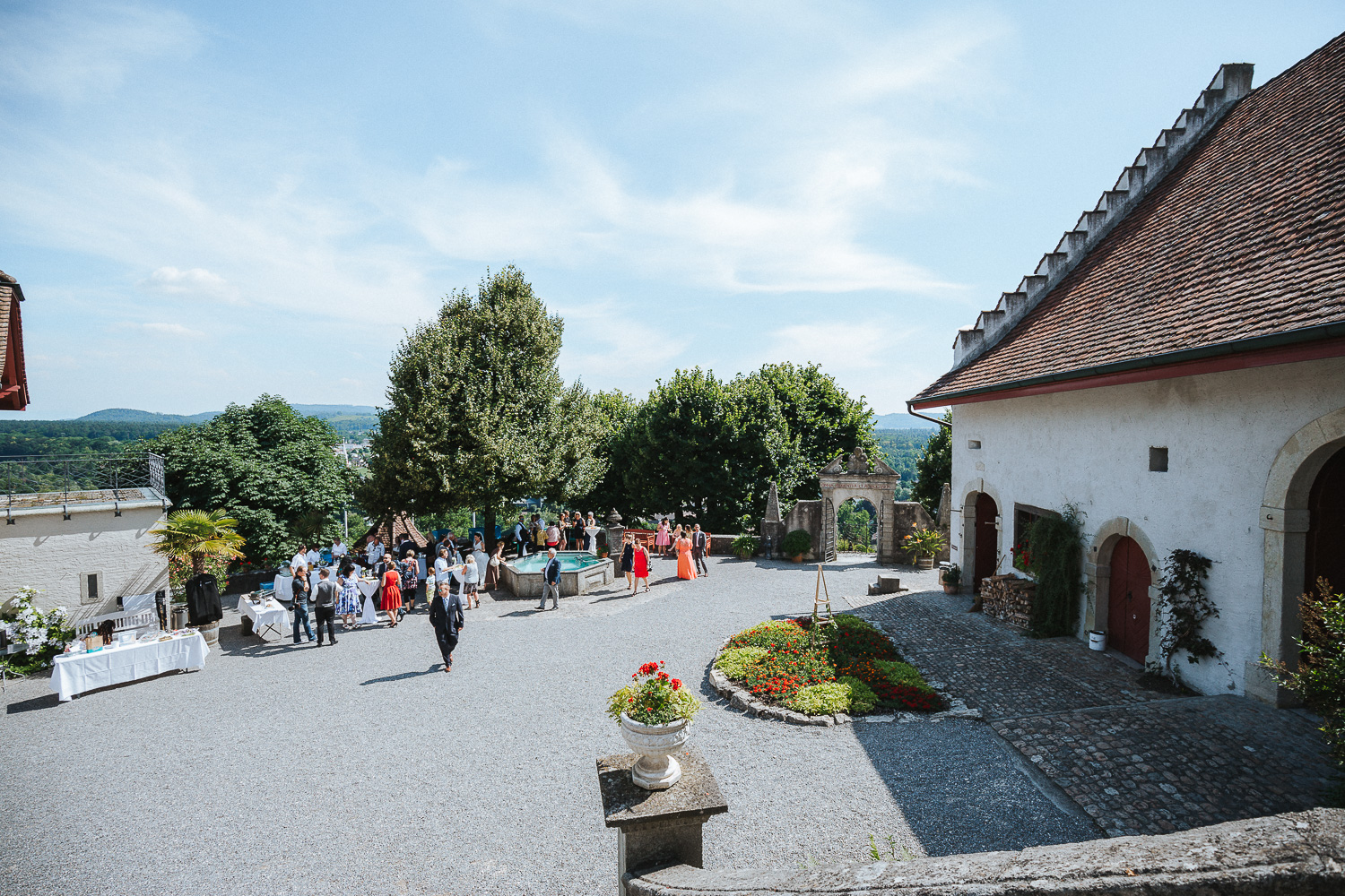 Schloss Wildegg Schlosshof