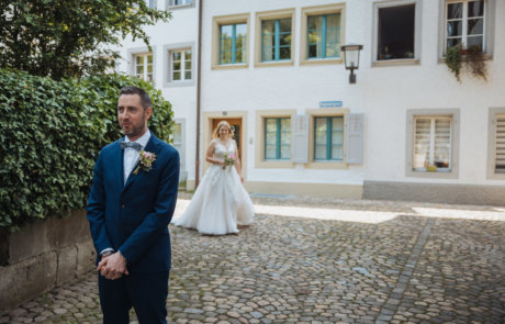 Hochzeitspaar First Look Zofingen