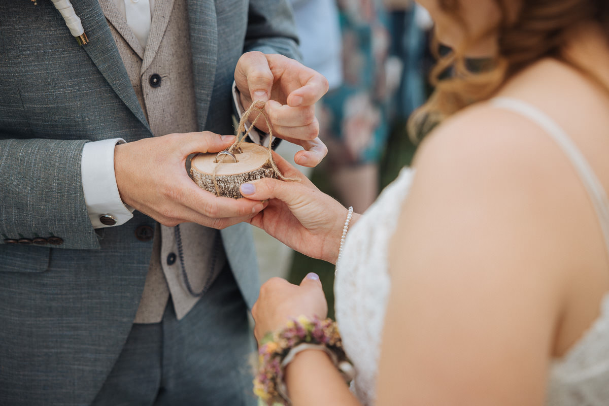 Hochzeit Claudia und Robin Ringtausch