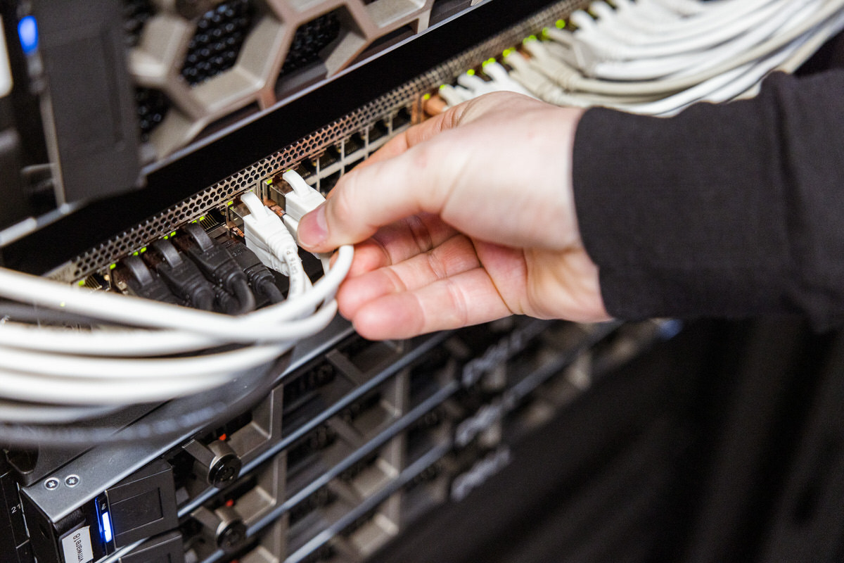 Bildwelt OS Systems Serverraum