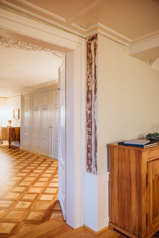 Historisches Tapete Villa Sonnenberg